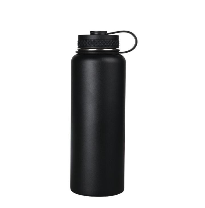 Custom 40oz Double Wall Stainless Steel Water Bottles for Outdoor