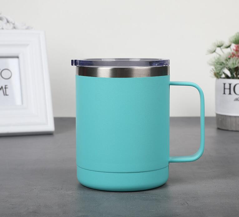 Factory Supply 10oz Stainless Steel Travel Mug with Handle