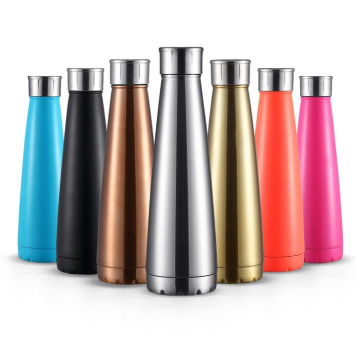 Double-layer Vacuum Stainless Steel Coke Bottle Insulation Cup Outdoor Sports Bottles