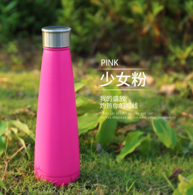 Double-layer Vacuum Stainless Steel Coke Bottle Insulation Cup Outdoor Sports Bottles