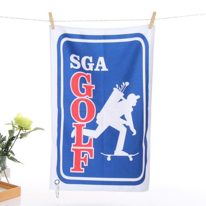 Custom Logo Softextile Microfiber Golf Towel for Promotion