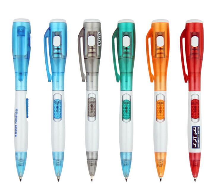 Custom Promotional LED Light Pen Ballpoint Pen for Gifts