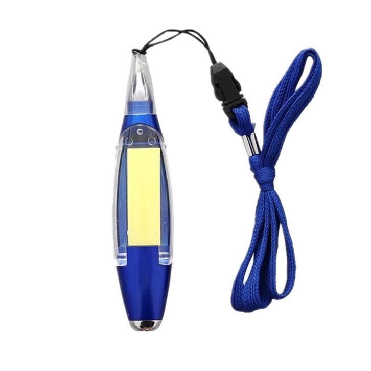 Multi-Functional LED Lanyard Pen with Sticky Note