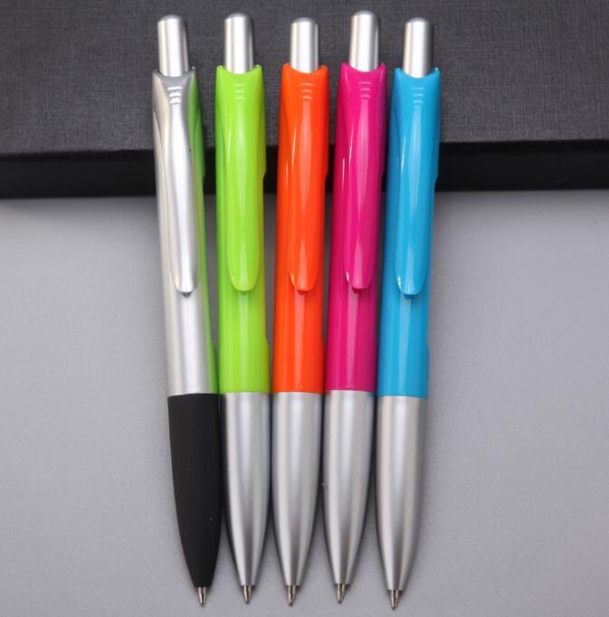 Custom Printing advertising Pen Plastic Twist Pen with 6 Banner Change
