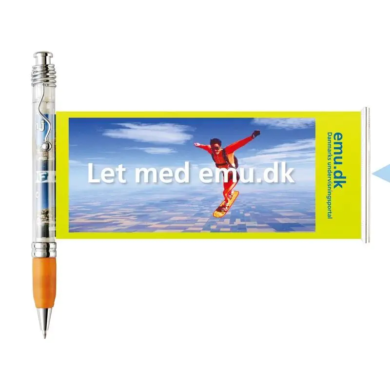 Custom Printing Advertising Banner Pen Promotional Ball Pen