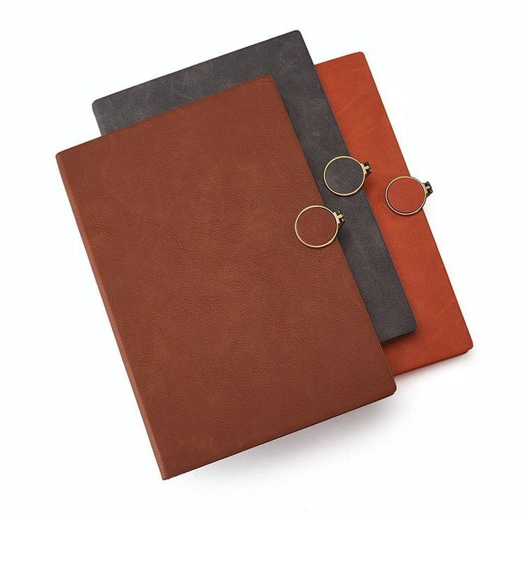 Customized High Quality Hardcover PU Leather Notebook