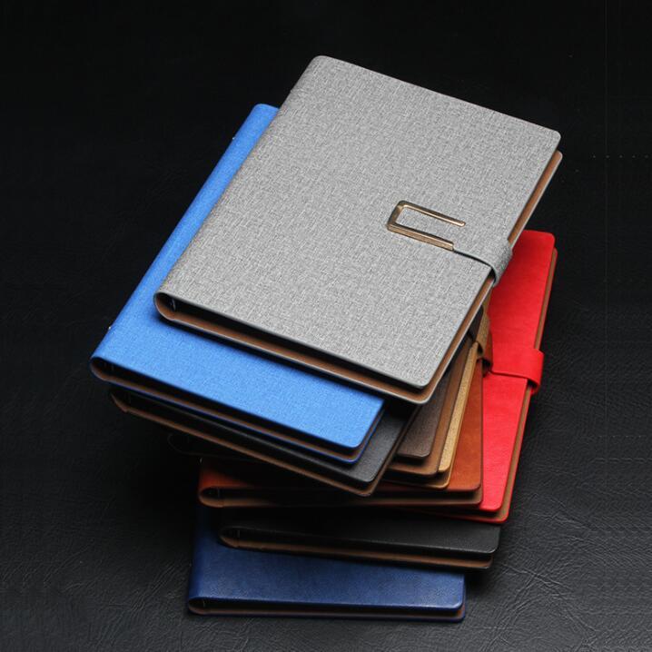 Hardcover Refillable Meeting Notebook with Magnetic Clasp