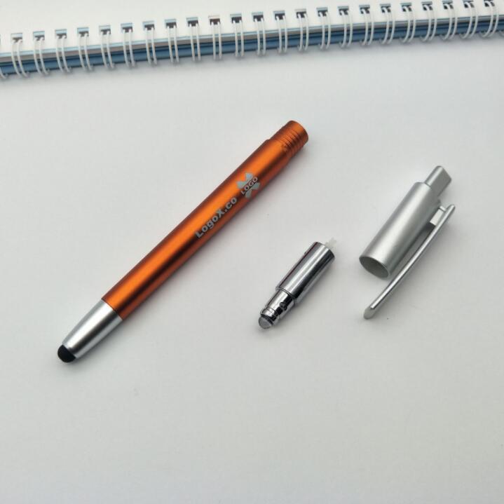 Custom Logo Light LED Touch Screen Pen for Advertising
