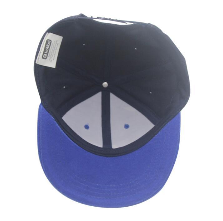 Wholesale Custom 3D Embroidery Flat Brim Snapback Hat Trucker Cap Baseball Cap