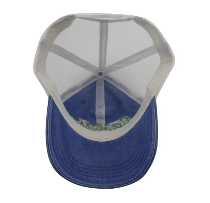 Custom Trucker Mesh Cap Sport Golf Baseball Hat with Woven Label