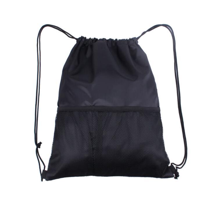 Wholesale Mesh Drawstring Sports Folding Outdoor Back Pack Bag