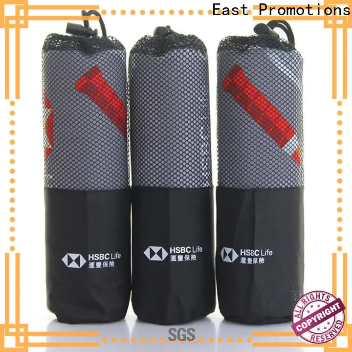 East Promotions dry off towel from China bulk production
