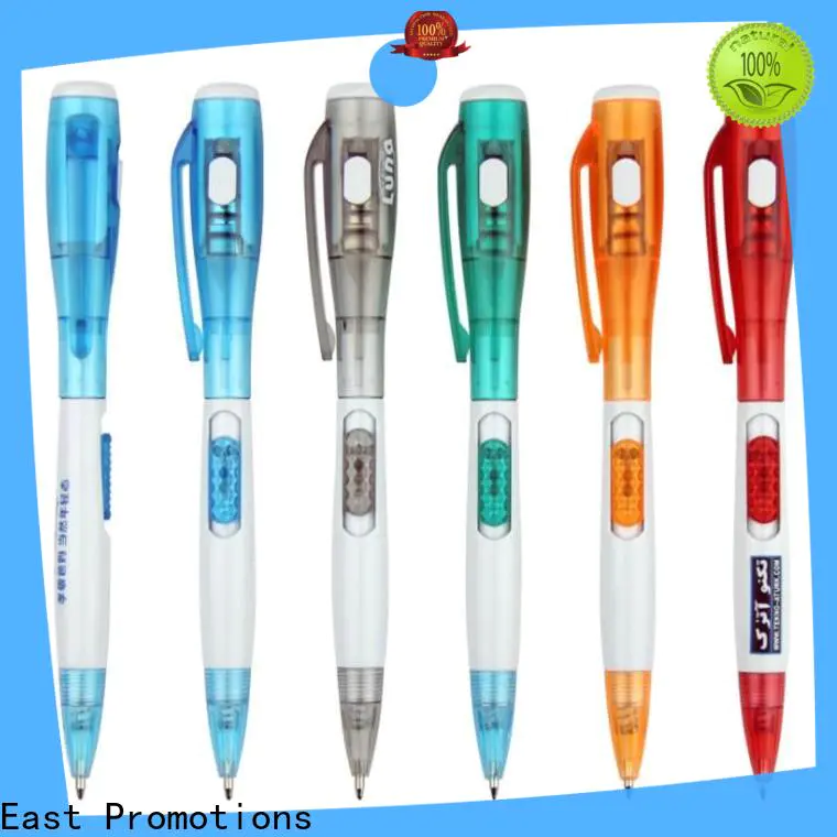 East Promotions new personalised plastic pens best supplier for children