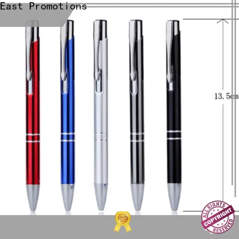 East Promotions personalized metal pens factory direct supply bulk production