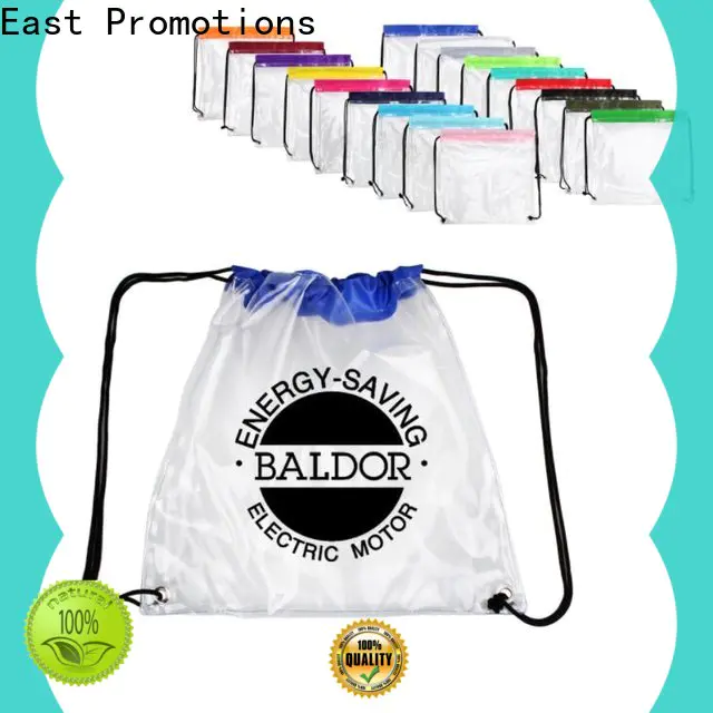 East Promotions drawstring pouch supplier for trip