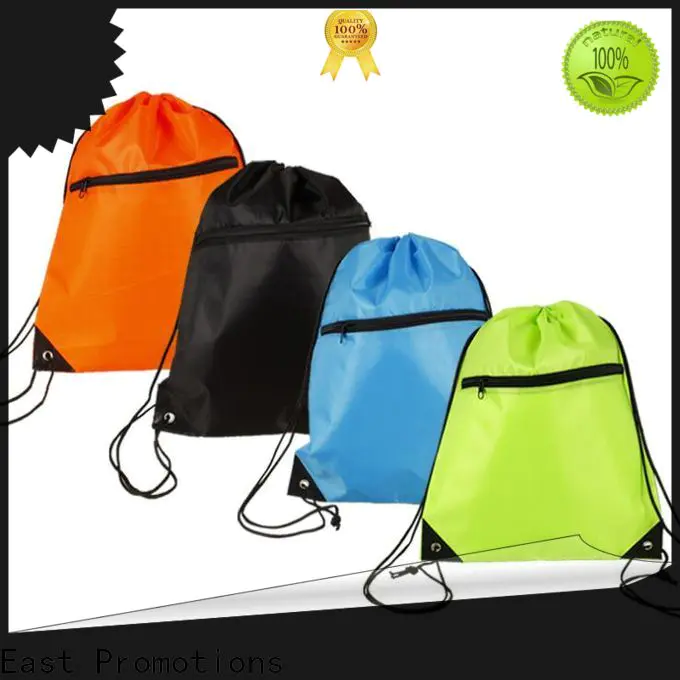East Promotions practical waterproof drawstring bag suppliers for packing