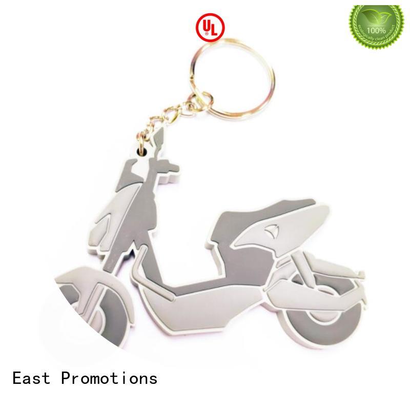 Promotional Gifts PVC Rubber Logo Key Ring