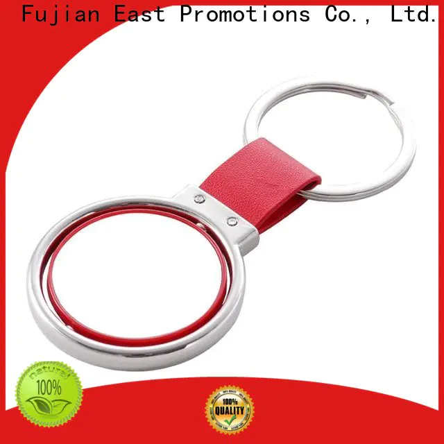 East Promotions worldwide promotional metal keychains with good price for decoration