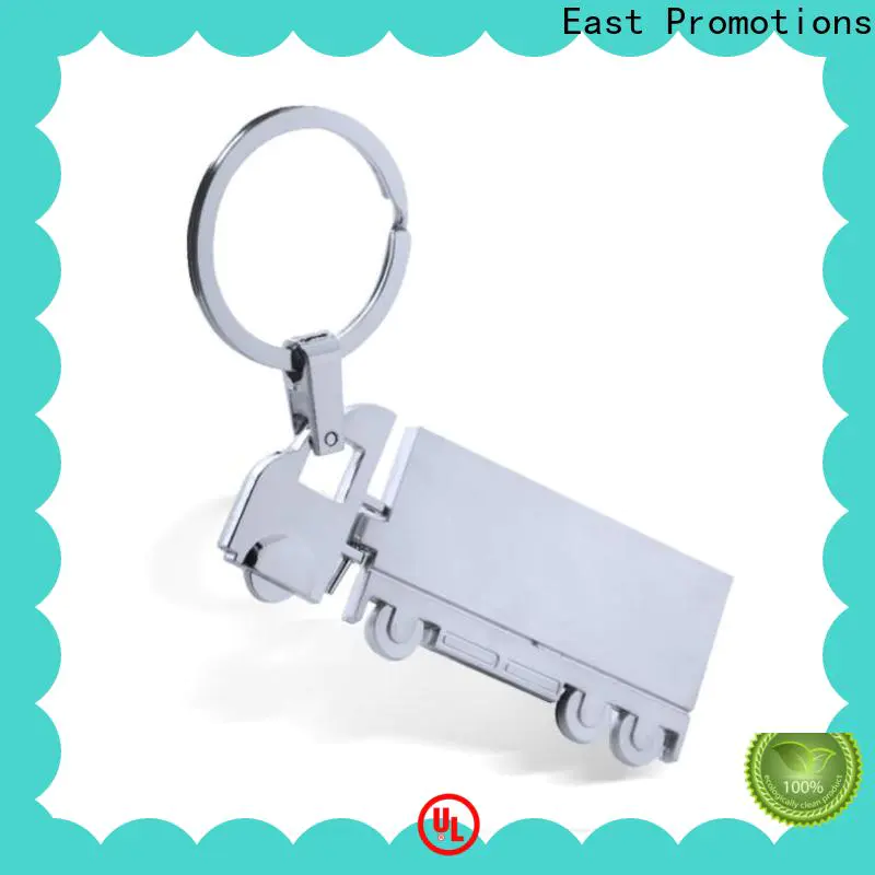 East Promotions high quality blank metal keychains company for decoration