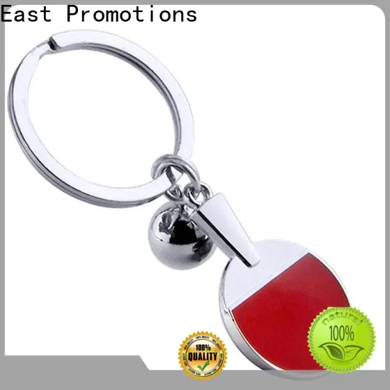 East Promotions high quality promotional metal keyrings company for sale