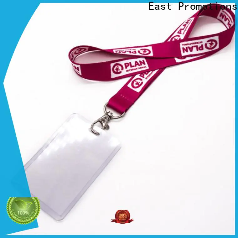 East Promotions id card holder lanyard supplier for sale