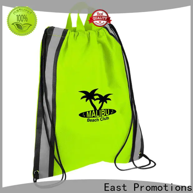 East Promotions athletic drawstring bag supply for traveling