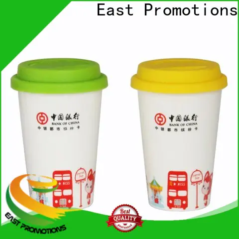 East Promotions worldwide promotional mugs manufacturer for juice