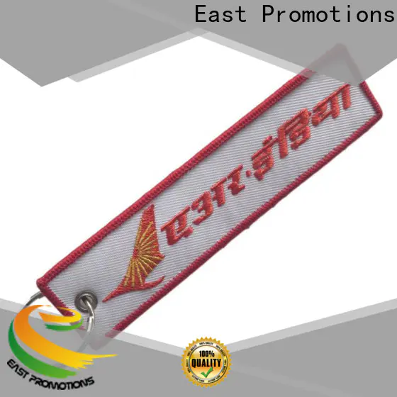 East Promotions embroidered keychain supply for sale