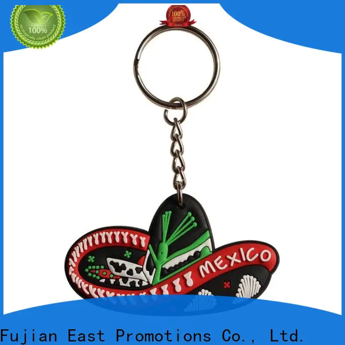 professional rubber key holder from China for gift