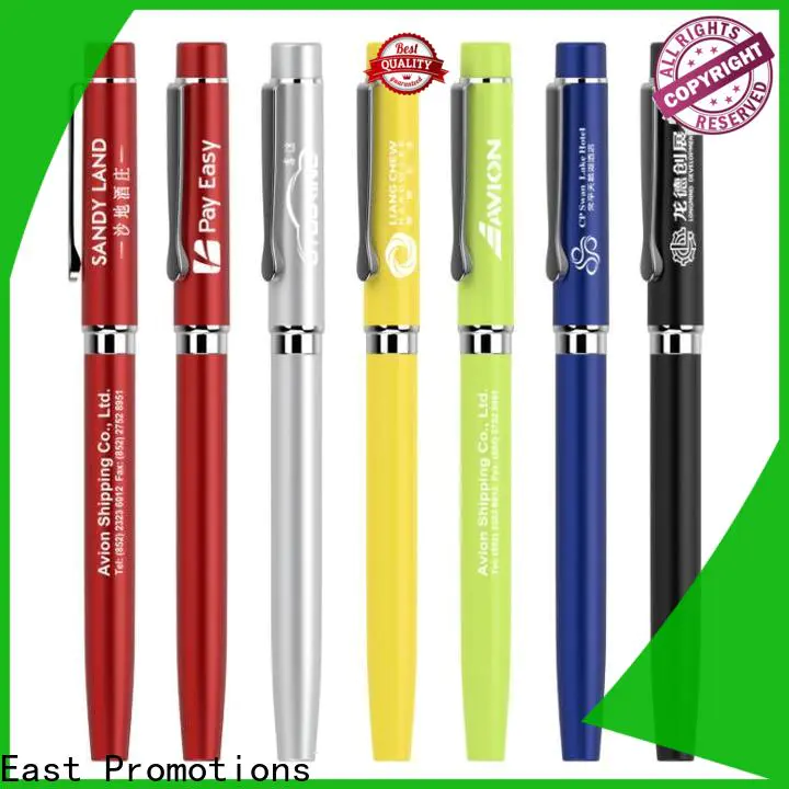 East Promotions quality metallic pens series for giveaway