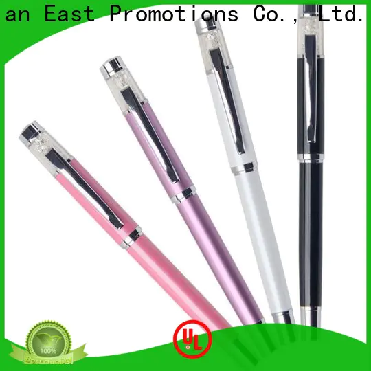 East Promotions low-cost metallic pens from China bulk production