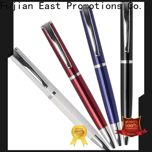 East Promotions high quality metal ballpoint pen suppliers for school