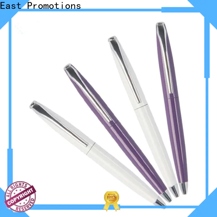 East Promotions personalized metal pens best manufacturer for student