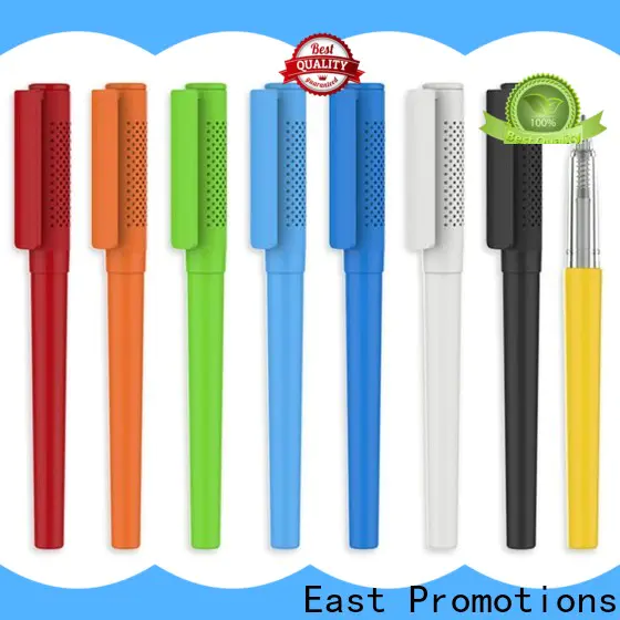hot-sale plastic pens with logo with good price for school