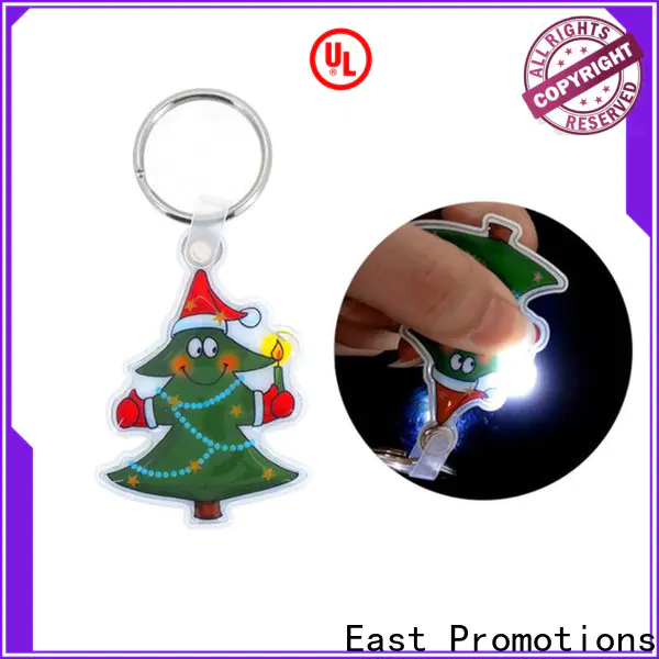 East Promotions professional custom keychain flashlights factory for gift