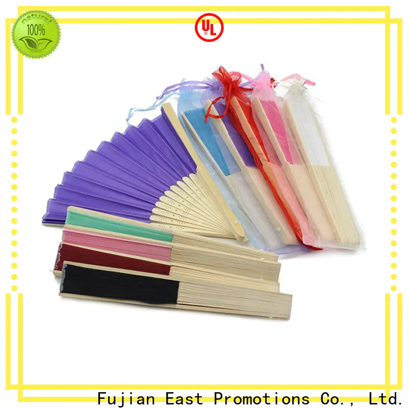 East Promotions high quality folding hand fan from China for decoration