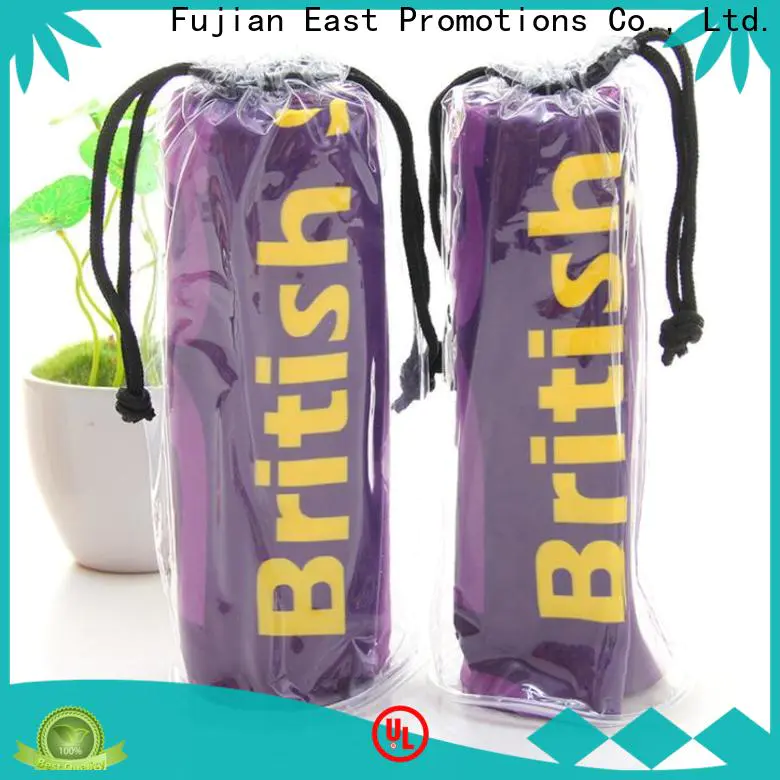 East Promotions promotional sports towels best manufacturer for packing