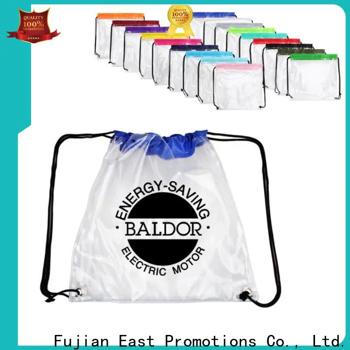 East Promotions mesh drawstring bags factory direct supply for packing