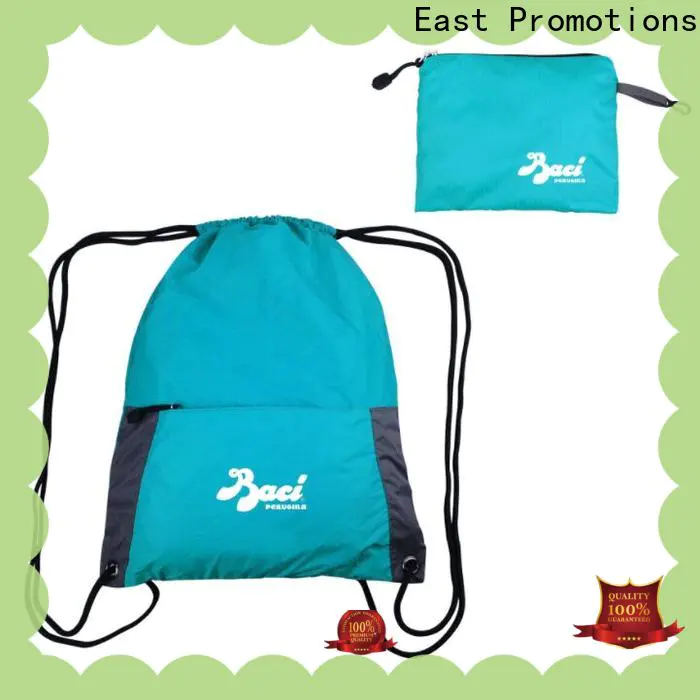 East Promotions childrens drawstring bags suppliers for trip