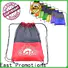 East Promotions drawstring bag custom logo factory direct supply for school
