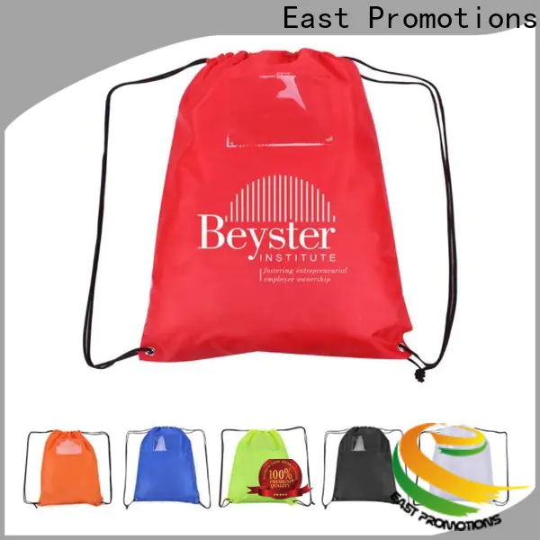 East Promotions soccer drawstring bag directly sale for trip