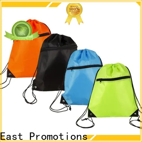 East Promotions low-cost canvas drawstring bags bulk with good price for packing