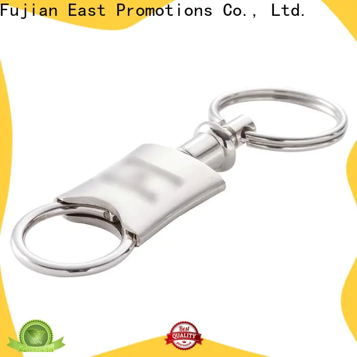 East Promotions best price metal keychain blanks supply bulk production