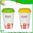 top quality personalised ceramic travel mugs from China for milk