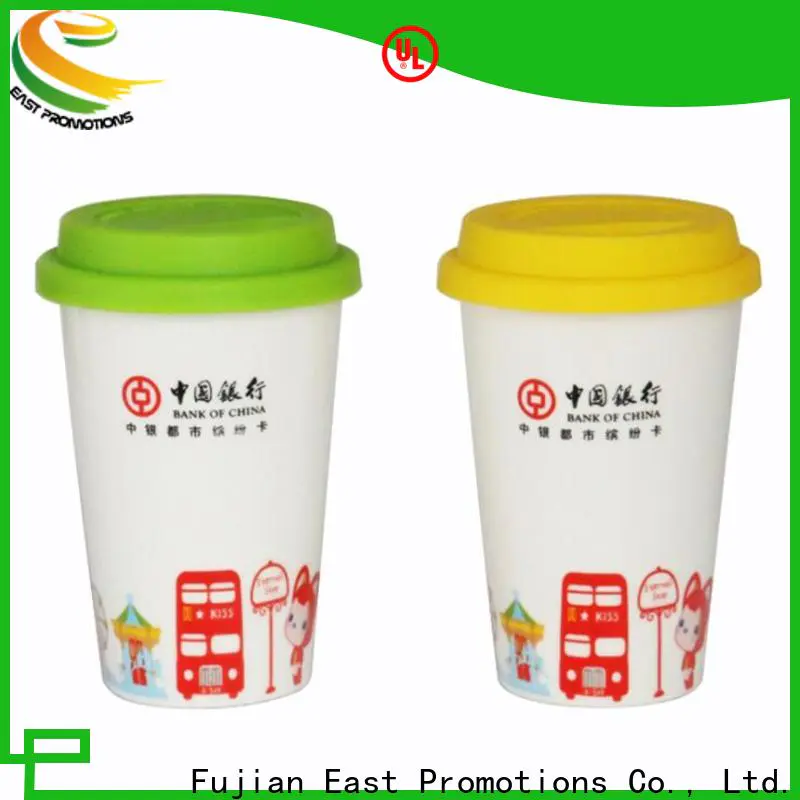 top quality personalised ceramic travel mugs from China for milk