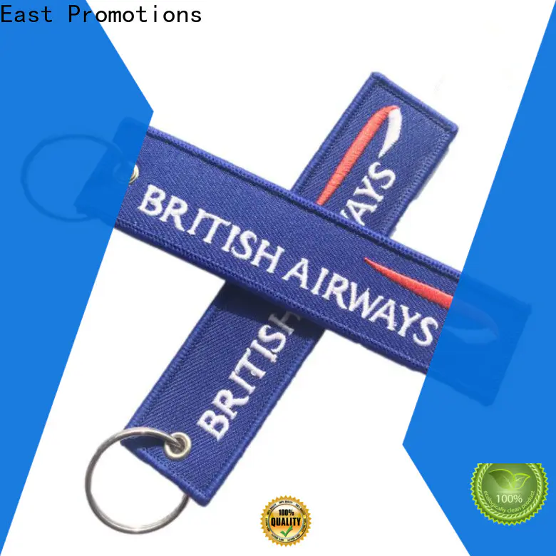 East Promotions promotional fabric keyring from China bulk production