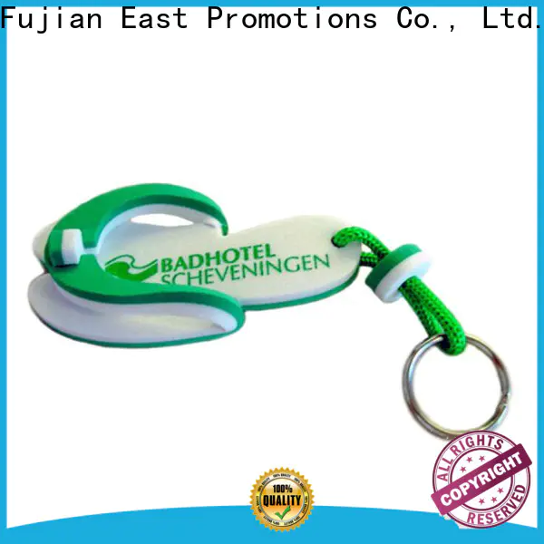 East Promotions promotional keychains with logo company bulk production