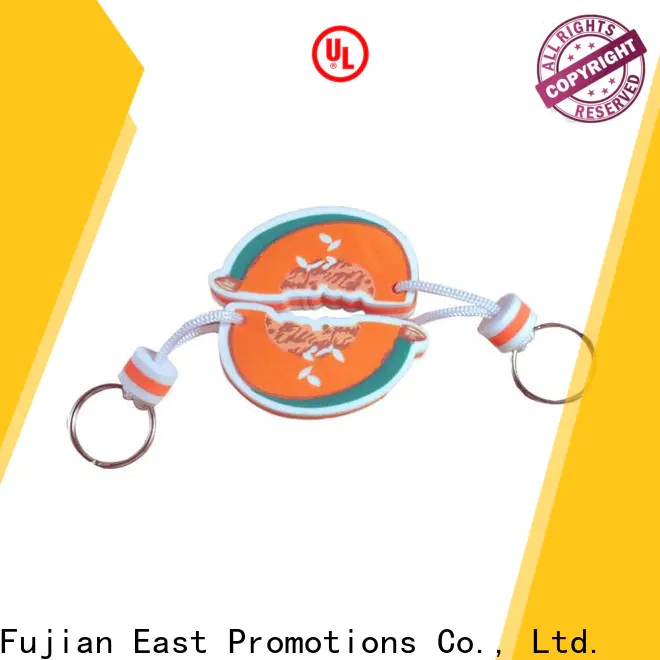 East Promotions keychain logo printing factory direct supply for gift