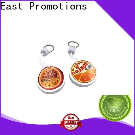 East Promotions worldwide floating foam keychain best manufacturer for gift