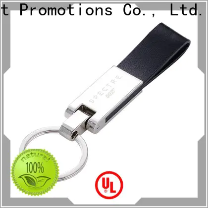East Promotions cheap personalized leather keyring manufacturer bulk production